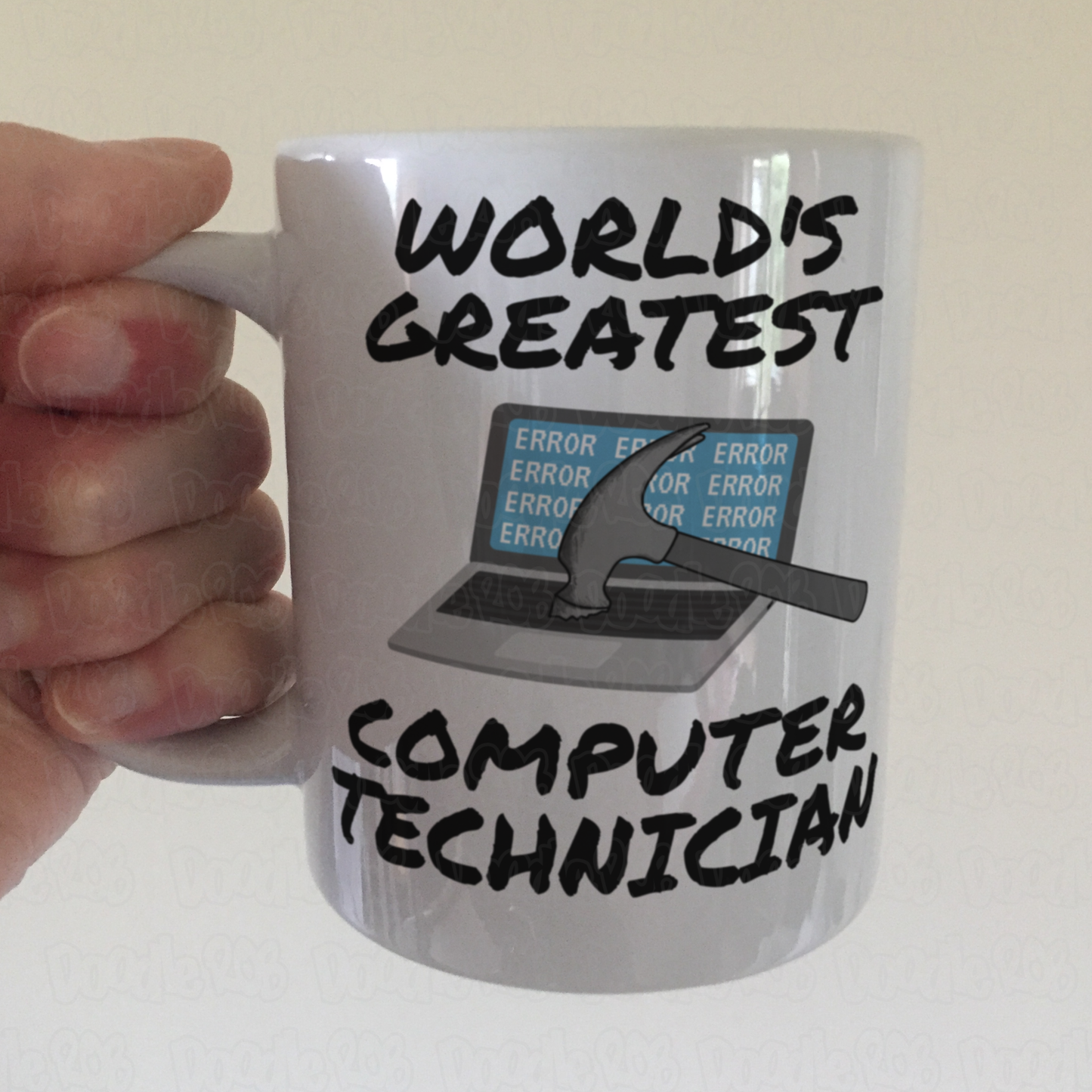 Funny Computer Mug - World's Greatest Computer Technician - Gift For IT Expert