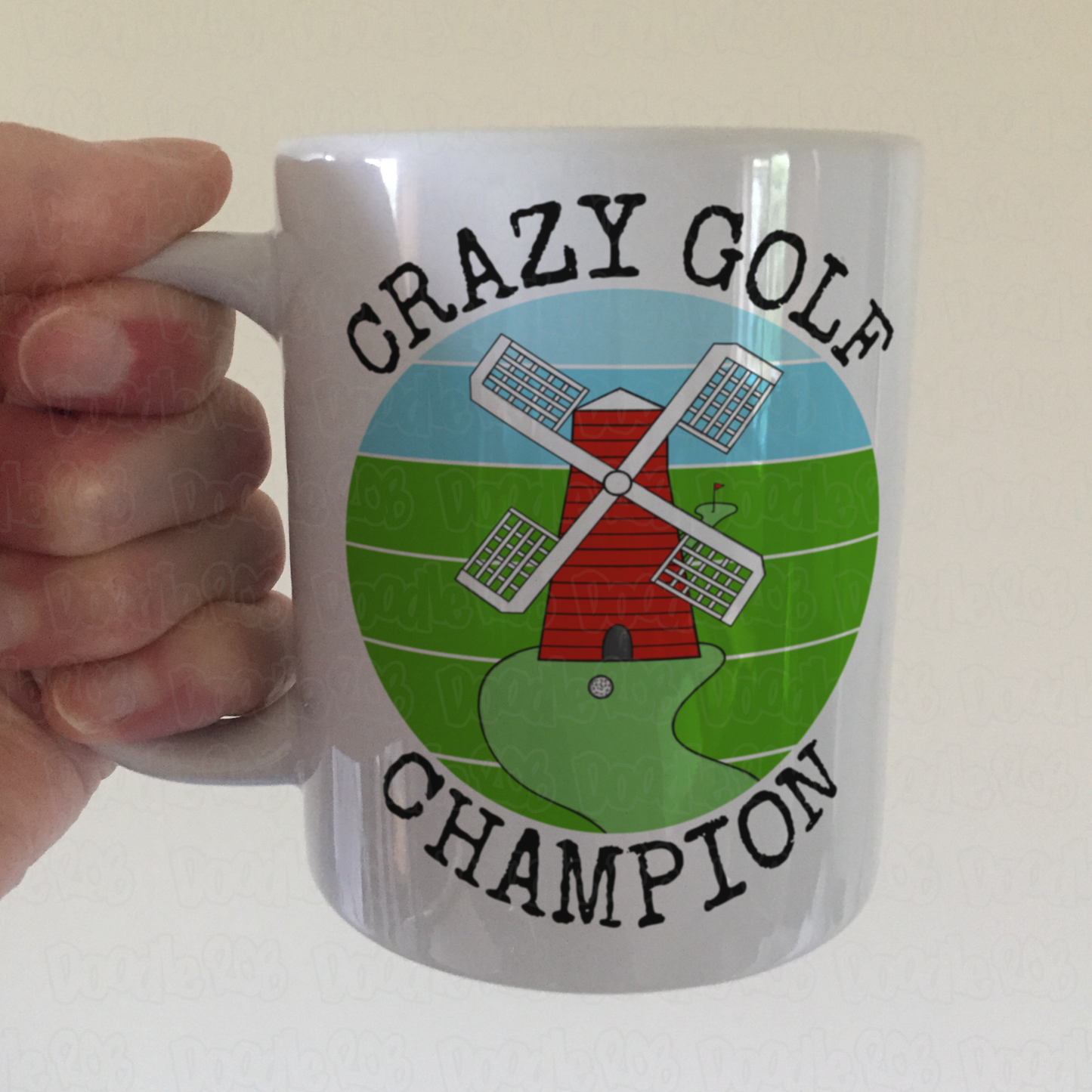 Funny Golf Mug - Crazy Golf Champion - Funny Gift For Golfer