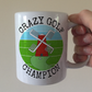 Funny Golf Mug - Crazy Golf Champion - Funny Gift For Golfer