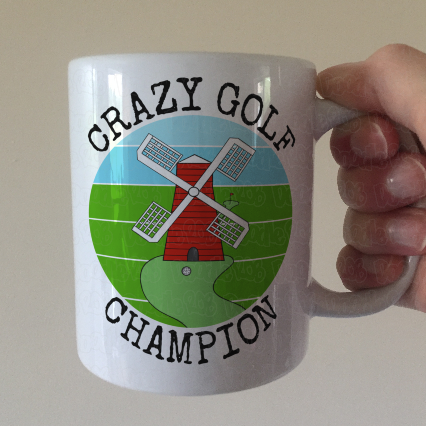 Funny Golf Mug - Crazy Golf Champion - Funny Gift For Golfer