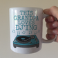 DJ Father's Day Mug - This Grandpa Loves DJ'ing - Music Producer Musician Gift