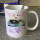 DJ Rainbow Mug - Music Producer Gift - Summer Music Festival Mug