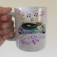 DJ Rainbow Mug - Music Producer Gift - Summer Music Festival Mug