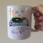 DJ Rainbow Mug - Music Producer Gift - Summer Music Festival Mug