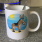 Seaside Donkey Mug - Funny Summer Gift - Beach Holiday Mug - School Holidays