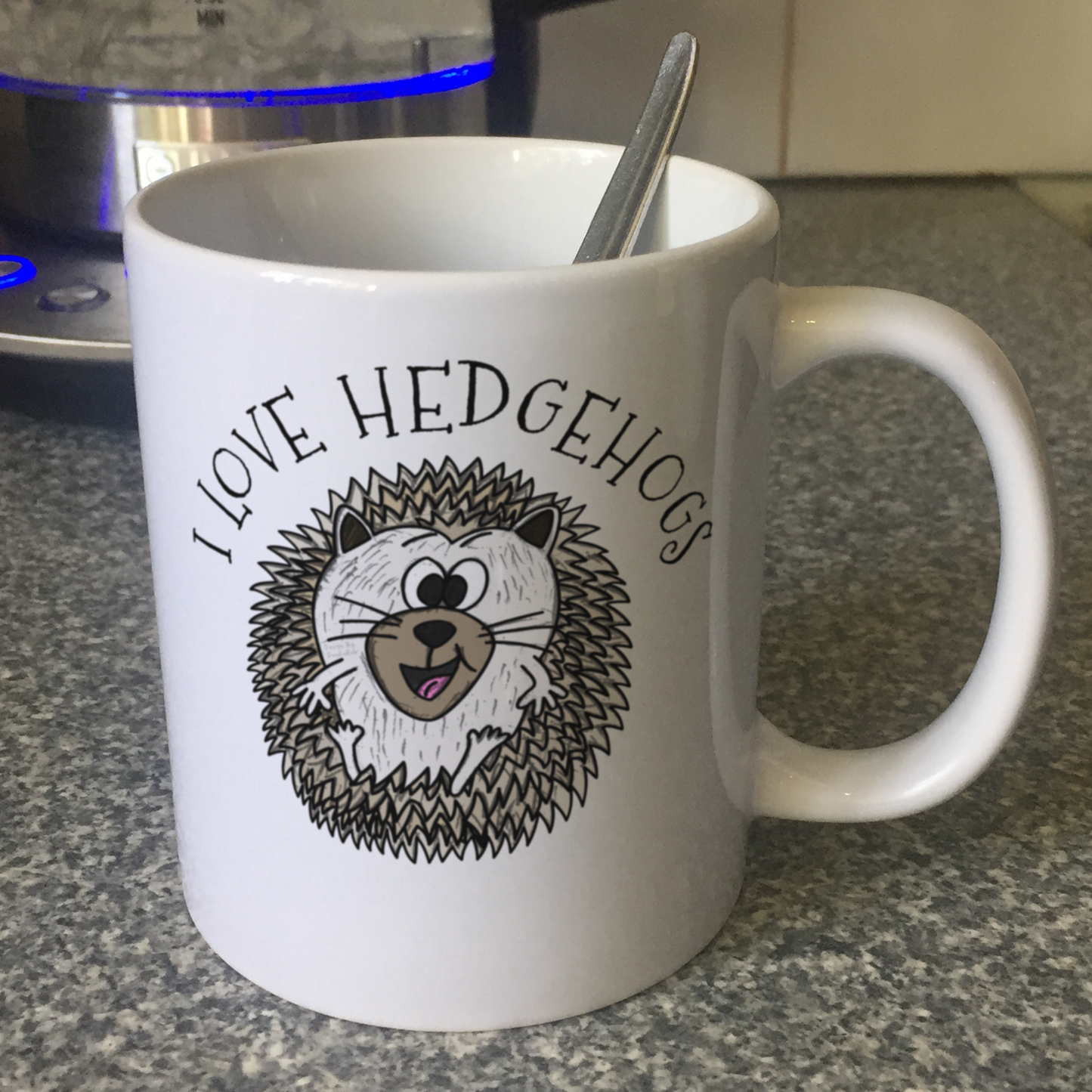 Hedgehog Mug - I Love Hedgehogs - Nature Lover Gift