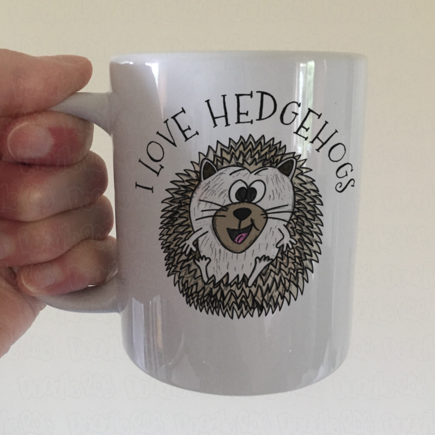 Hedgehog Mug - I Love Hedgehogs - Nature Lover Gift
