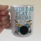 Drummer Father's Day Mug - This Dad Plays Drums - Percussionist Musician Gift