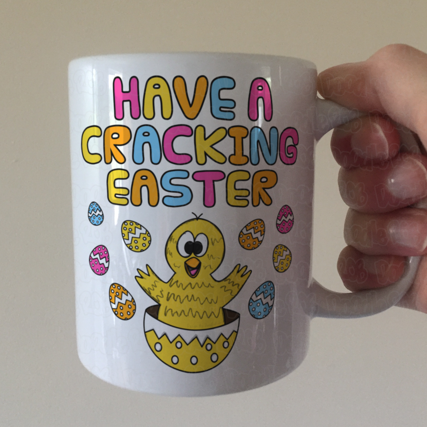 Easter Chick Mug - Have A Cracking Easter - Funny Easter Gift