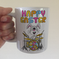 Easter Drummer Mug - Easter Bunny Playing Drums - Easter Gift For Kids