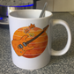 Autumn Electric Guitar Mug - Gift For Guitarist - Guitar Teacher Back To School Gift