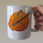 Autumn Electric Guitar Mug - Gift For Guitarist - Guitar Teacher Back To School Gift
