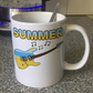 Electric Guitar Summer Mug - Guitarist Gift - Summer Musician Mug