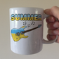 Electric Guitar Summer Mug - Guitarist Gift - Summer Musician Mug
