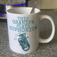Euphonium Father's Day Mug - This Grandpa Plays Euphonium - Brass Musician Gift