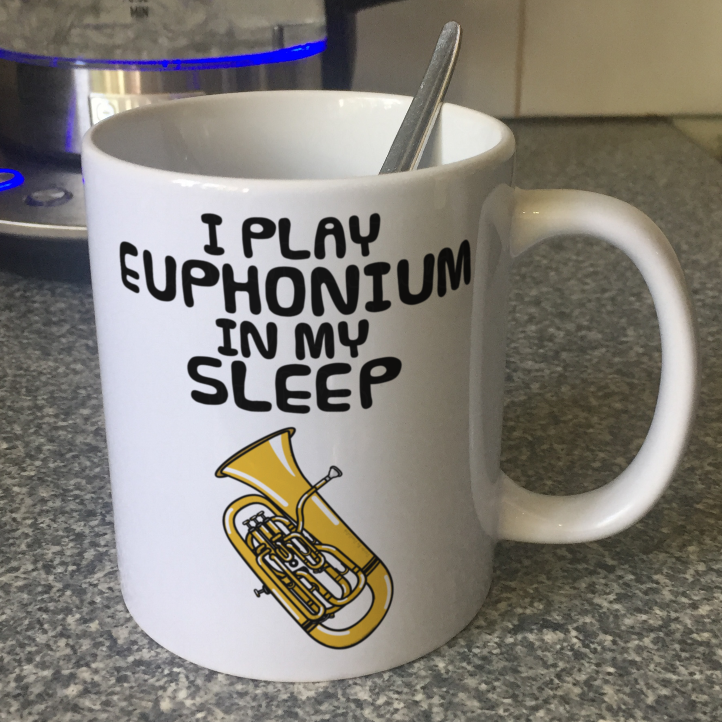 Funny Euphonium Mug - I Play Euphonium In My Sleep - Brass Musician Gift