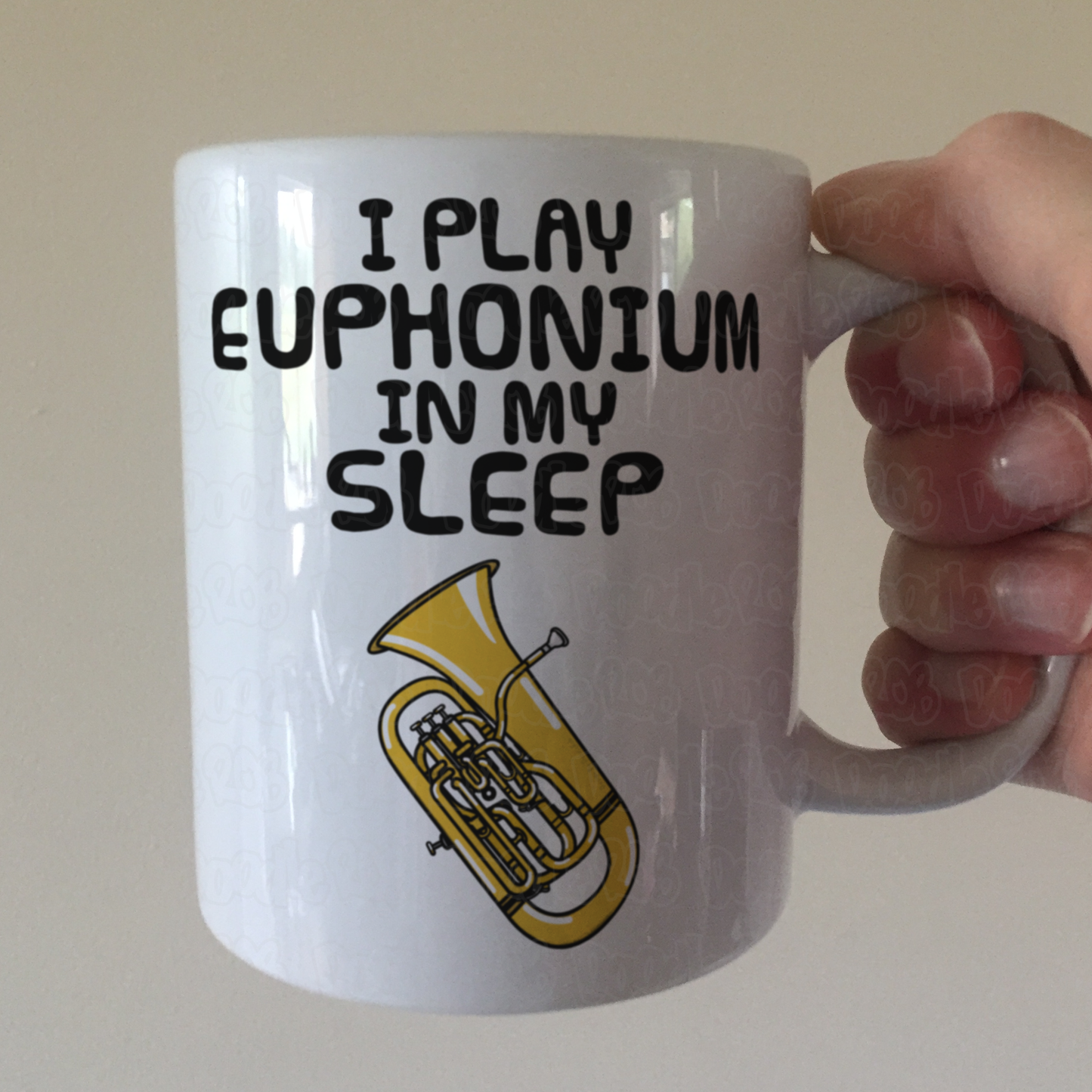 Funny Euphonium Mug - I Play Euphonium In My Sleep - Brass Musician Gift