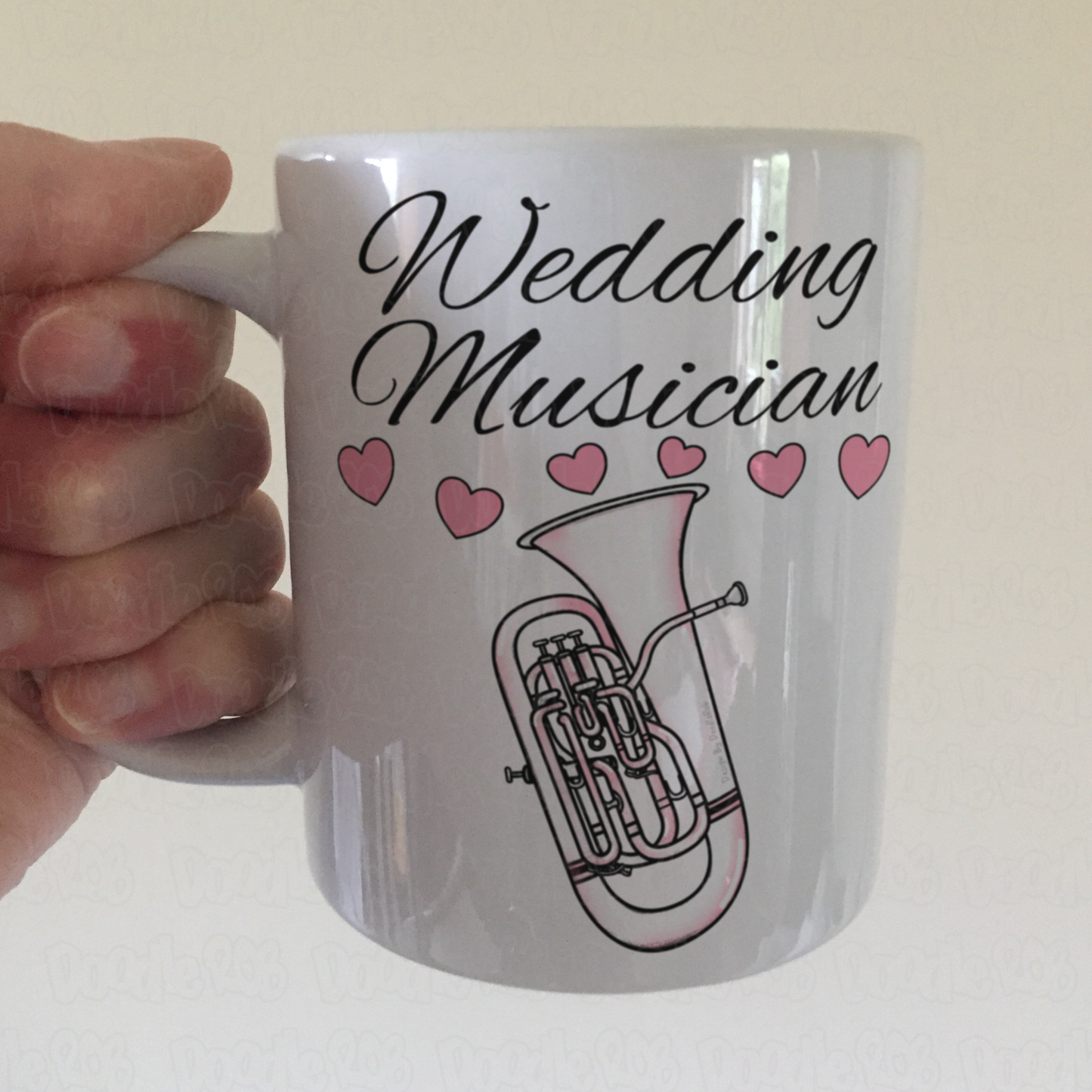 Euphonium Wedding Mug - Brass Musician Gift