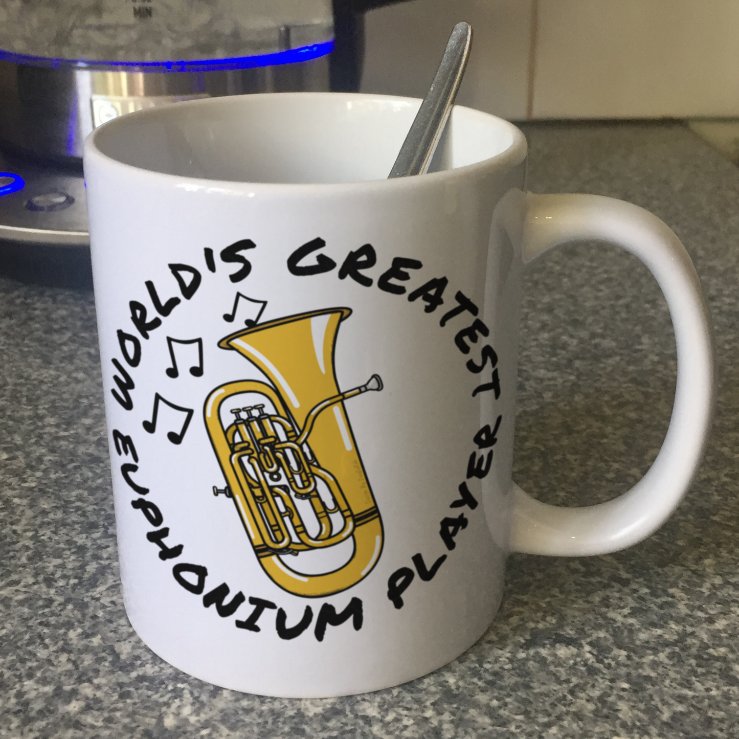 Euphonium Mug - World's Greatest Euphonium Player - Brass Musician Gift
