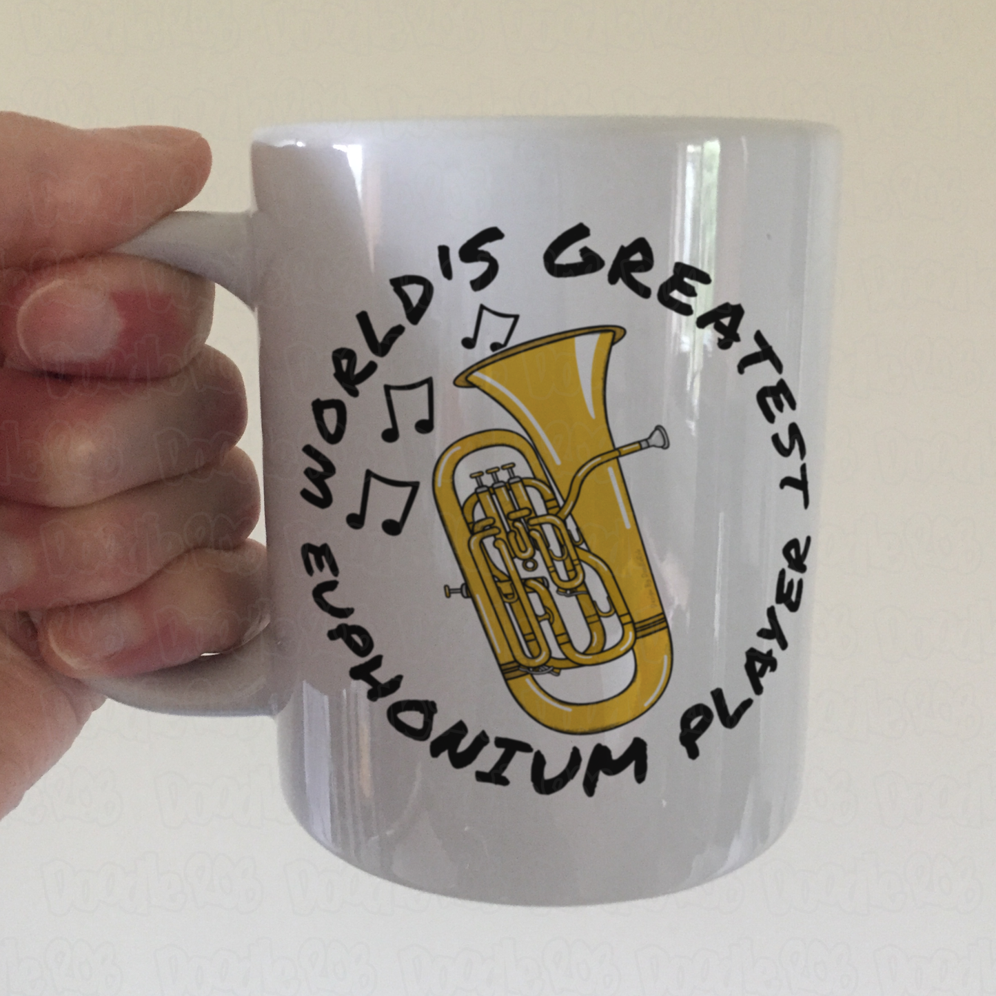 Euphonium Mug - World's Greatest Euphonium Player - Brass Musician Gift