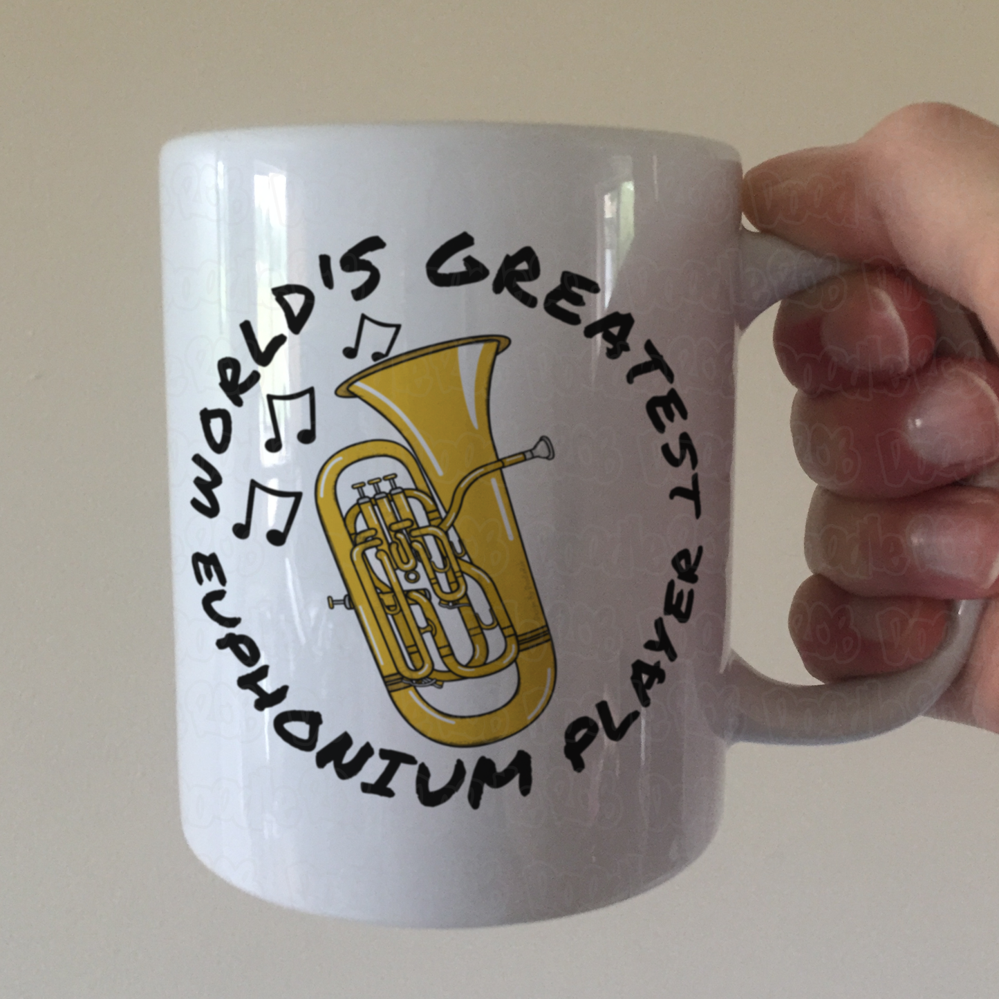 Euphonium Mug - World's Greatest Euphonium Player - Brass Musician Gift