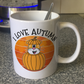 Autumn Cat Mug - Cat Pumpkin Mug - Autumn Gift For Her