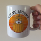 Autumn Cat Mug - Cat Pumpkin Mug - Autumn Gift For Her