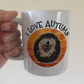 Autumn Hedgehog Mug - Nature Lover Mug - Autumn Gift For Her