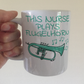 Nurse Flugelhorn Mug - This Nurse Plays Flugelhorn - Brass Musician Gift For Nurse