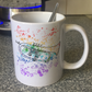 Flugelhorn Rainbow Mug - Horn Player Mug - Flugelhorn Teacher Gift - Brass Musician Gift