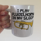 Funny Flugelhorn Mug - I Play Flugelhorn In My Sleep - Brass Musician Gift