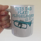 Flugelhorn Father's Day Mug - This Dad Plays Flugelhorn - Brass Musician Gift