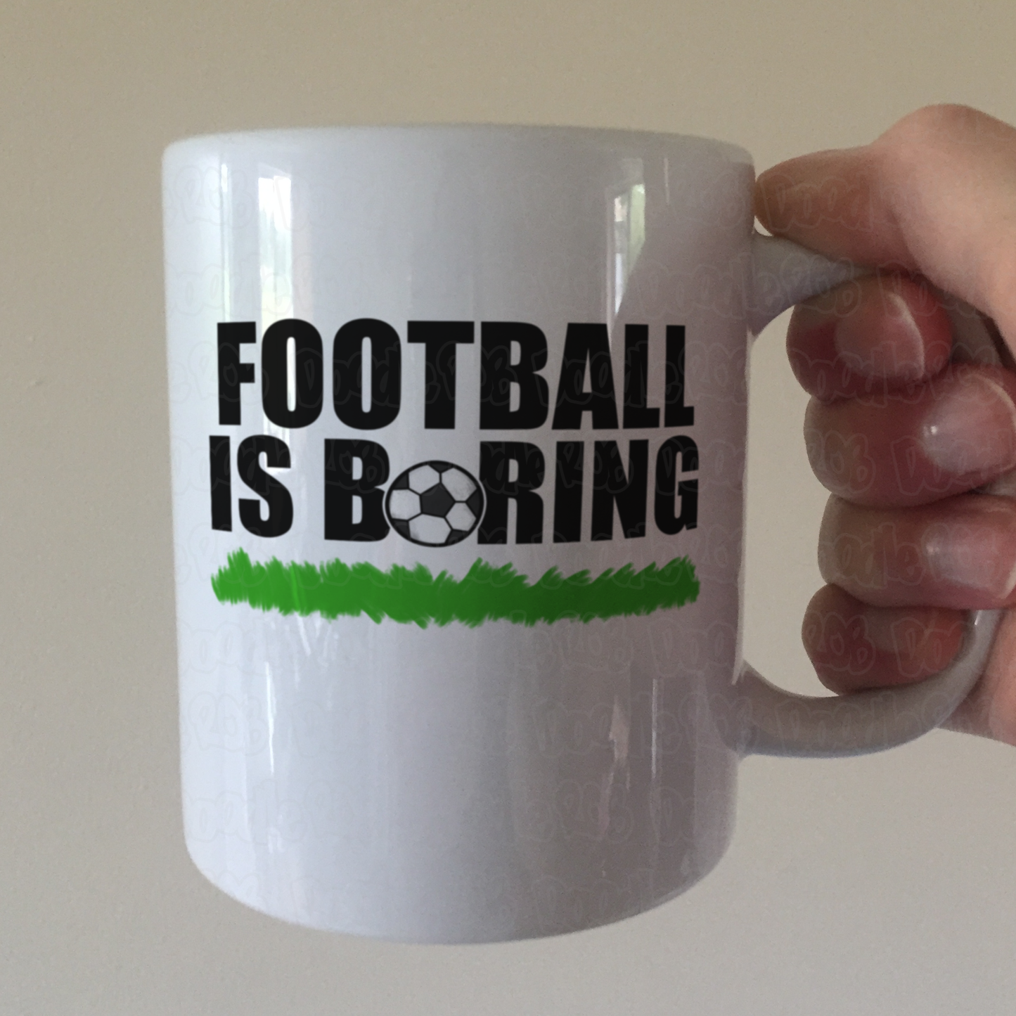 Football Is Boring Mug - Funny Football Mug - Football Joke Gift
