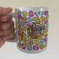 Easter French Horn Mug - Brass Player Mug - Easter Musician Gift