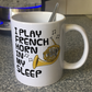 Funny French Horn Mug - I Play French Horn In My Sleep - Brass Musician Gift