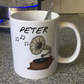 Gramophone Personalised Mug - Custom Mug For Music Lover - Musician Retirement Gift
