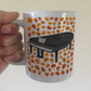 Autumn Grand Piano Mug (Leaves) - Gift For Pianist - Musician Gift For Fall or Thanksgiving