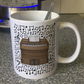 Harmonium Musical Notes Mug - Gift For Organist - Church Organ Mug - Church Musician Gift