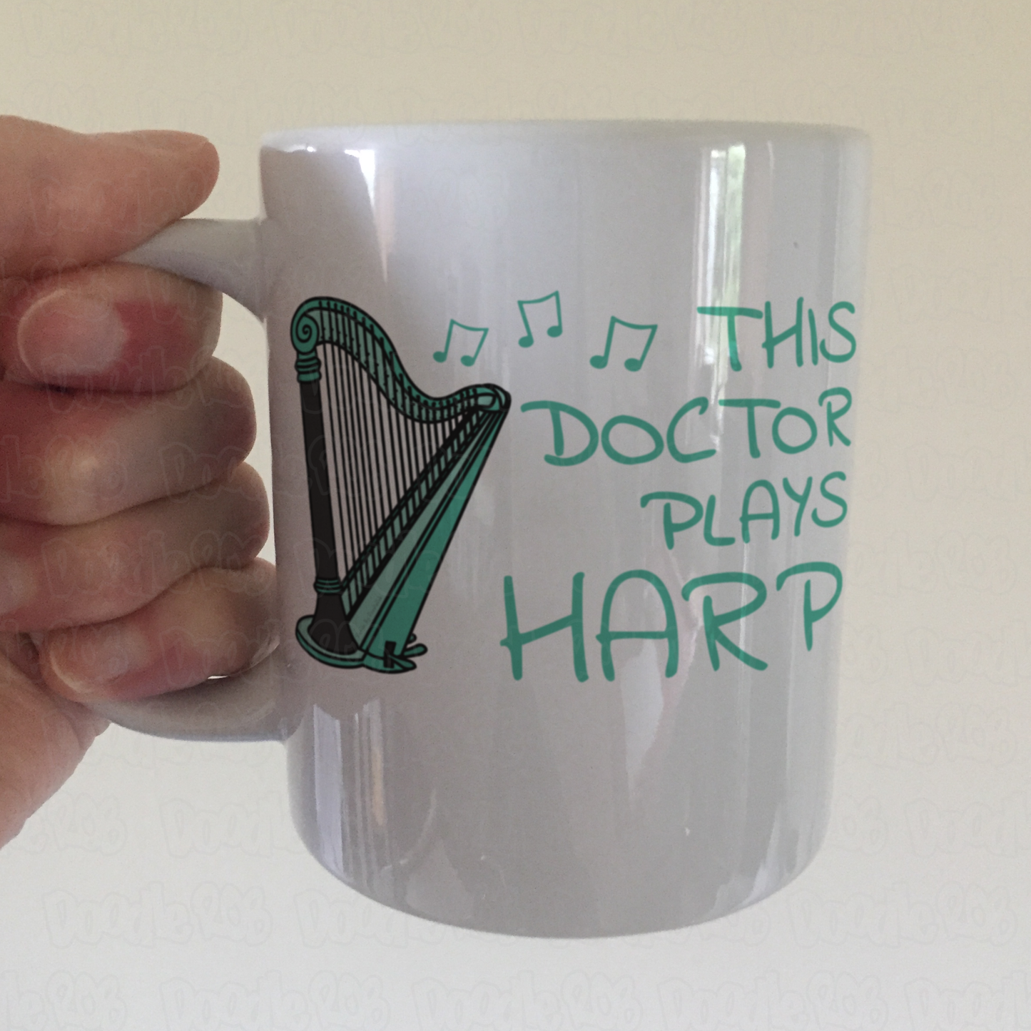 Doctor Harp Mug - This Doctor Plays Harp - Harpist Gift For Doctor