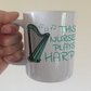 Nurse Harp Mug - This Nurse Plays Harp - Harpist Gift For Nurse