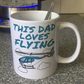 Helicopter Father's Day Mug - This Dad Loves Flying - Pilot Aviation Enthusiast Gift