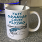 Grandad Helicopter Mug - This Grandad Loves Flying - Pilot Aviation Enthusiast Gift For Father's Day