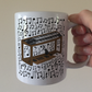 Jazz Organ Musical Notes Mug - Gift For Organist - Keyboard Player Mug - Jazz Musician Gift