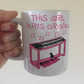 Female Organist Mug - This Girl Plays Organ - Organ Student Gift - Musician Gift For Girl