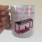 Female Organist Mug - This Girl Plays Organ - Organ Student Gift - Musician Gift For Girl