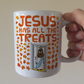Christian Halloween Mug - Jesus Has All The Treats - Funny Autumn Church Gift