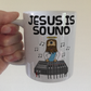 Christian Sound Engineer Mug - Jesus Is Sound - Funny Gift For Church Sound Guy