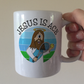 Christian Tennis Mug - Jesus Is Ace - Tennis Player Mug - Funny Church Gift