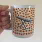 Autumn Keyboard Mug (Leaves) - Gift For Keyboardist - Musician Gift For Fall or Thanksgiving