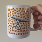 Autumn Keyboard Mug (Leaves) - Gift For Keyboardist - Musician Gift For Fall or Thanksgiving